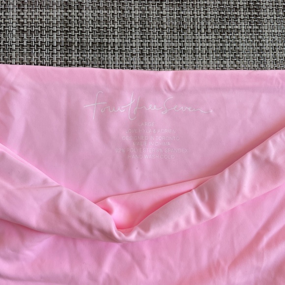 437 Aubrey Swim Bottoms - Pink - Picture 2 of 4